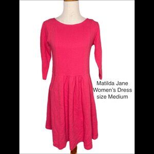 Matilda Jane Women's Pink Dress size Medium